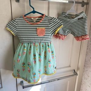 Hopscotch pattern Matilda Jane set